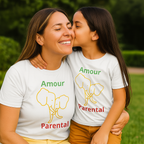 T-shirt col montant écologique unisexe